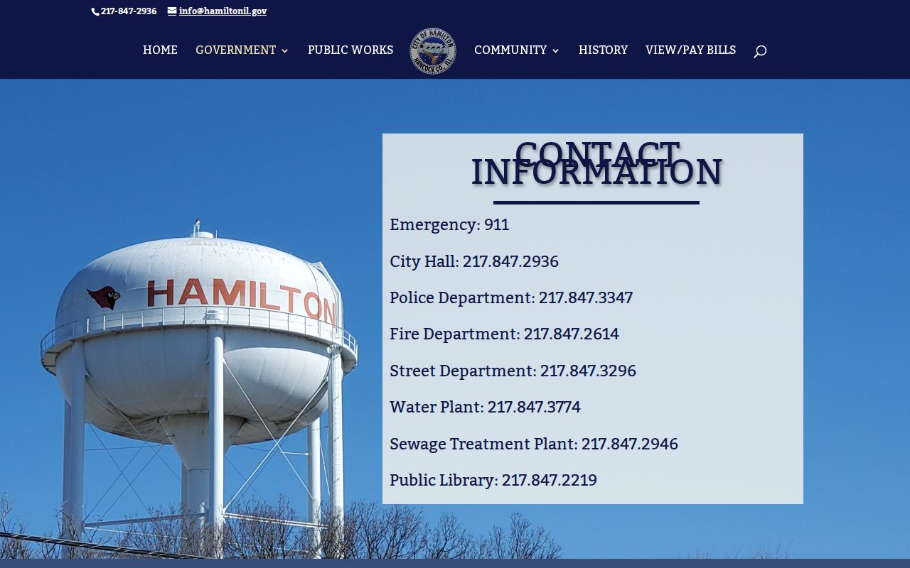 Hamilton criminal records city contact channel