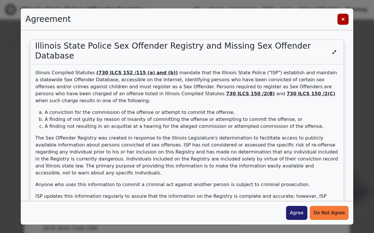 Hancock County sex offender registration requirements